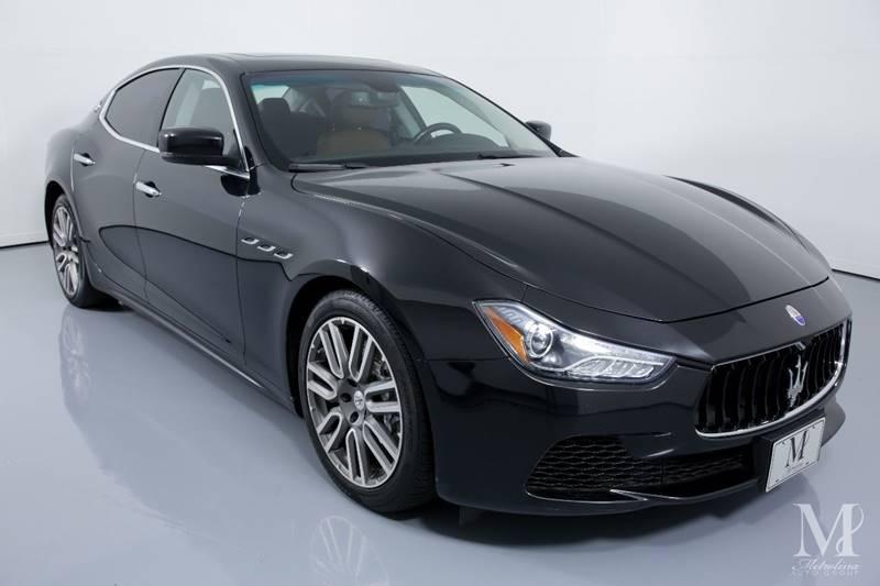 Used 2015 Maserati Ghibli Base 4dr Sedan for sale Sold at Metrolina Auto Group in Charlotte NC 28217 - 2