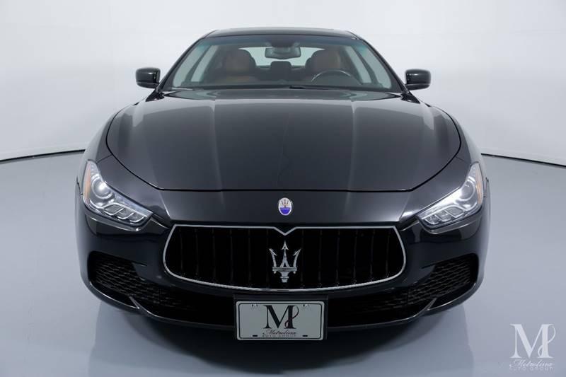 Used 2015 Maserati Ghibli Base 4dr Sedan for sale Sold at Metrolina Auto Group in Charlotte NC 28217 - 3