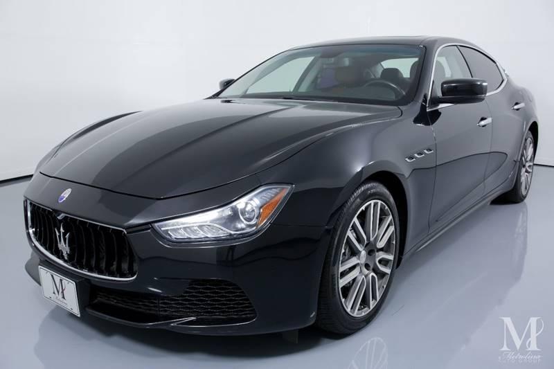 Used 2015 Maserati Ghibli Base 4dr Sedan for sale Sold at Metrolina Auto Group in Charlotte NC 28217 - 4