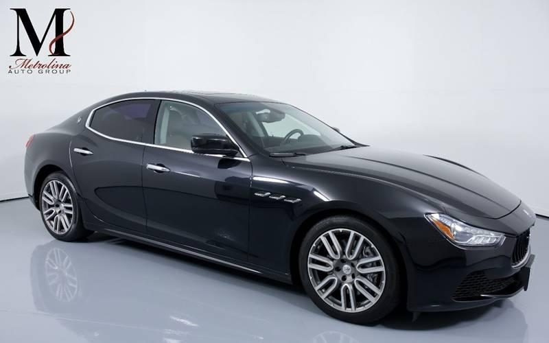 Used 2015 Maserati Ghibli Base 4dr Sedan for sale Sold at Metrolina Auto Group in Charlotte NC 28217 - 1