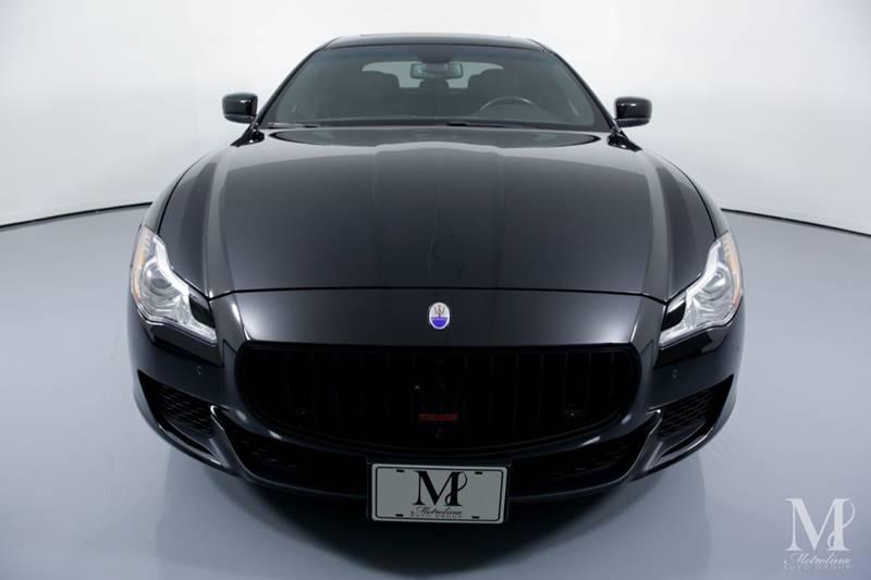 Used 2015 Maserati Quattroporte S Q4 AWD 4dr Sedan for sale Sold at Metrolina Auto Group in Charlotte NC 28217 - 3