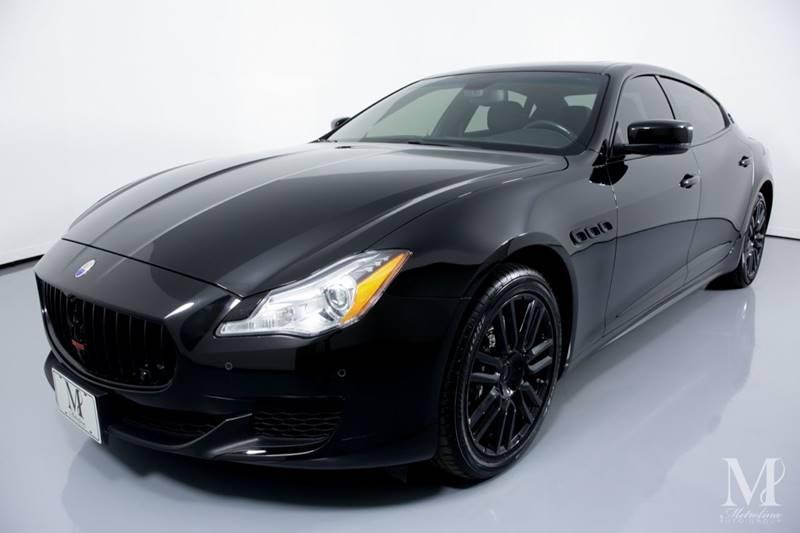 Used 2015 Maserati Quattroporte S Q4 AWD 4dr Sedan for sale Sold at Metrolina Auto Group in Charlotte NC 28217 - 4