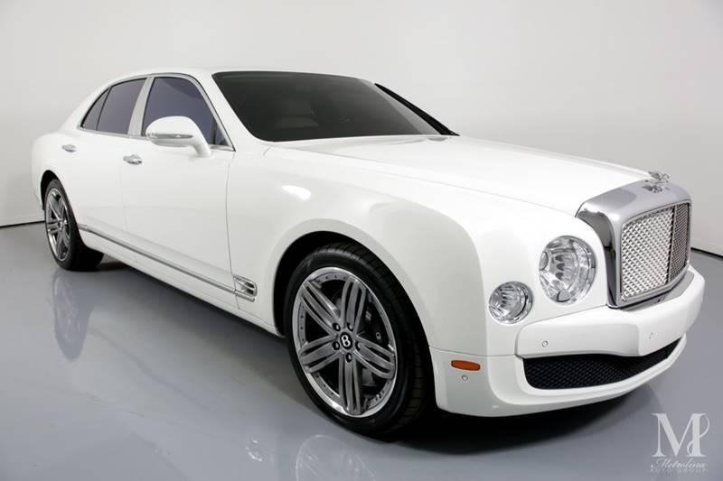 Used 2013 Bentley Mulsanne Base 4dr Sedan for sale Sold at Metrolina Auto Group in Charlotte NC 28217 - 2