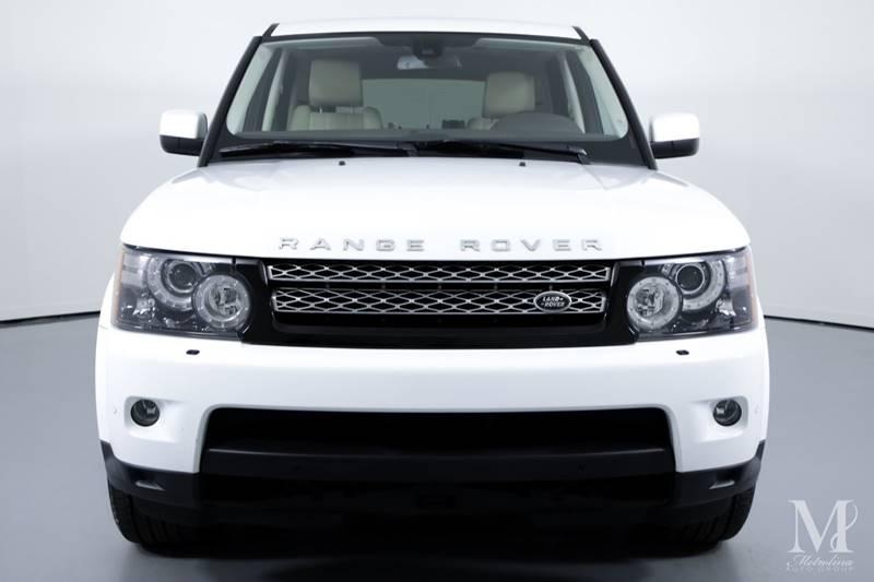 Used 2012 Land Rover Range Rover Sport HSE LUX 4x4 4dr SUV for sale Sold at Metrolina Auto Group in Charlotte NC 28217 - 3