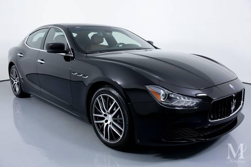 Used 2015 Maserati Ghibli Base 4dr Sedan for sale Sold at Metrolina Auto Group in Charlotte NC 28217 - 2
