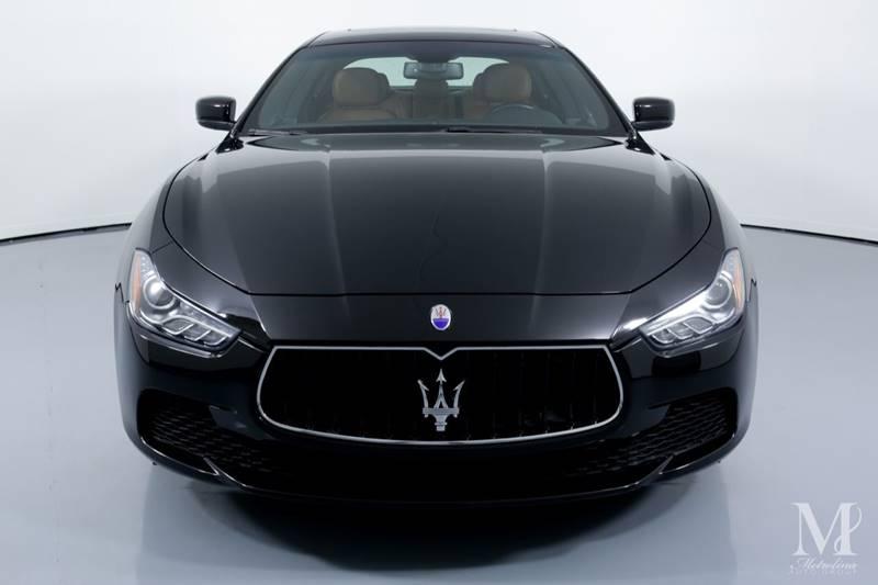 Used 2015 Maserati Ghibli Base 4dr Sedan for sale Sold at Metrolina Auto Group in Charlotte NC 28217 - 3