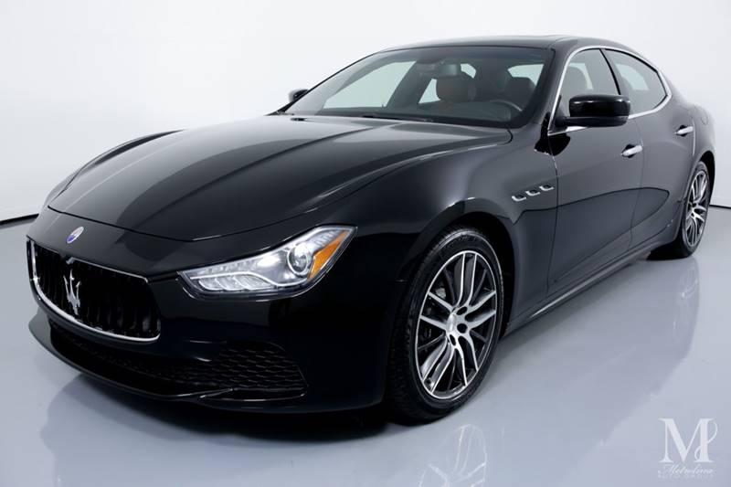 Used 2015 Maserati Ghibli Base 4dr Sedan for sale Sold at Metrolina Auto Group in Charlotte NC 28217 - 4