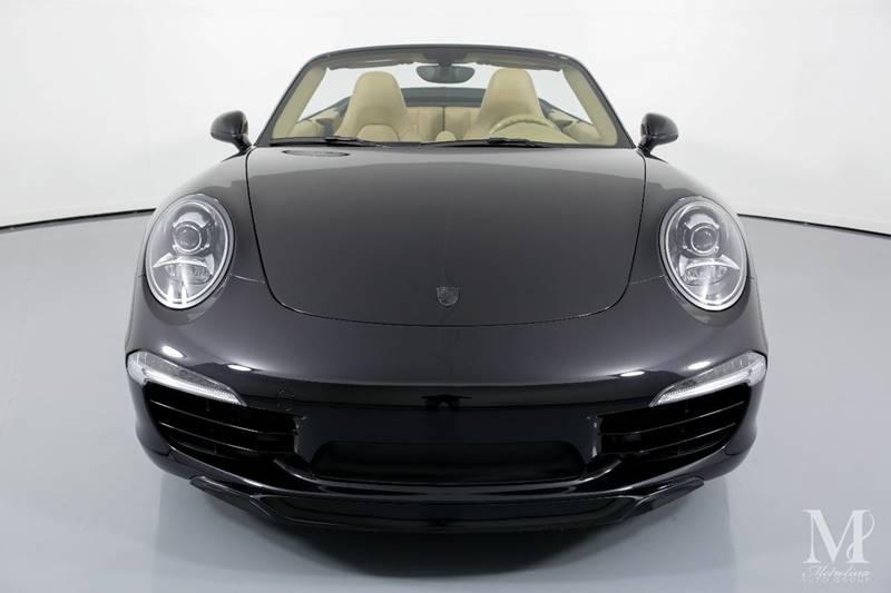 Used 2013 Porsche 911 Carrera 4S AWD 2dr Convertible for sale Sold at Metrolina Auto Group in Charlotte NC 28217 - 4