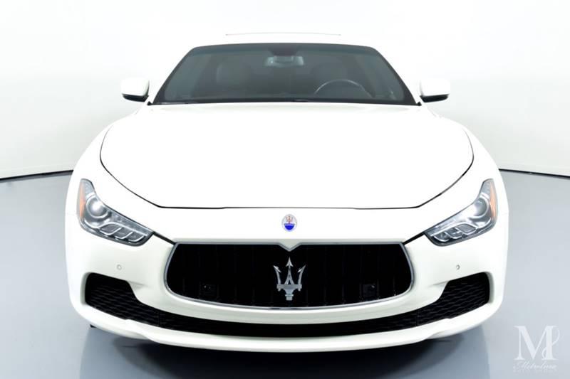 Used 2016 Maserati Ghibli S 4dr Sedan for sale Sold at Metrolina Auto Group in Charlotte NC 28217 - 3