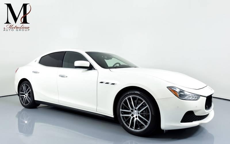 Used 2016 Maserati Ghibli S 4dr Sedan for sale Sold at Metrolina Auto Group in Charlotte NC 28217 - 1