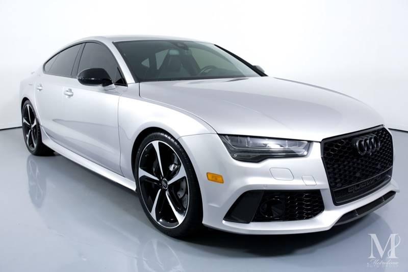Used 2016 Audi RS 7 4.0T quattro Prestige AWD 4dr Sportback for sale Sold at Metrolina Auto Group in Charlotte NC 28217 - 2