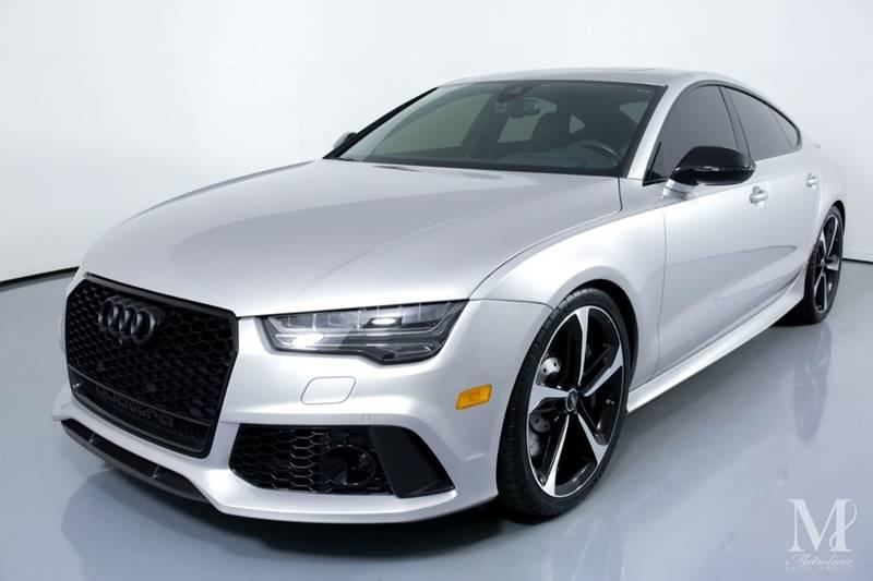 Used 2016 Audi RS 7 4.0T quattro Prestige AWD 4dr Sportback for sale Sold at Metrolina Auto Group in Charlotte NC 28217 - 4