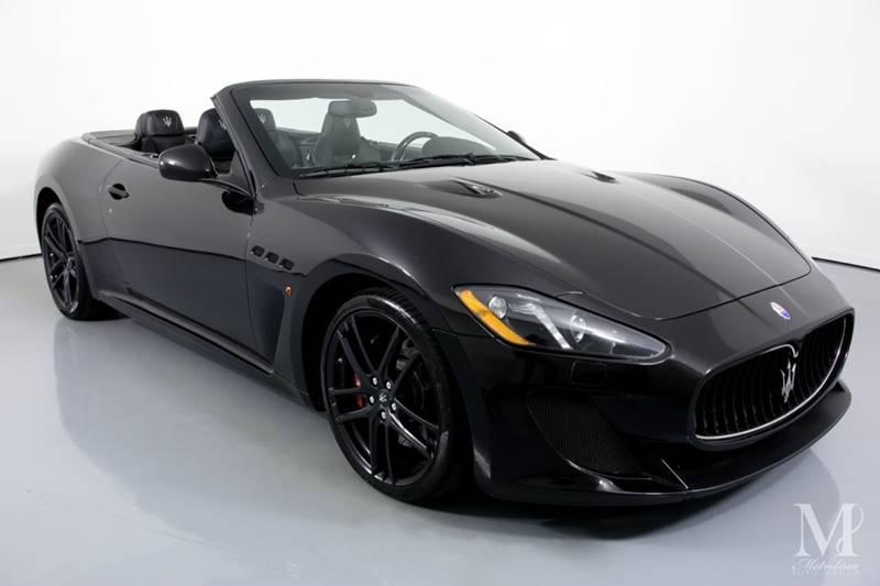 Used 2013 Maserati GranTurismo MC 2dr Convertible for sale Sold at Metrolina Auto Group in Charlotte NC 28217 - 3