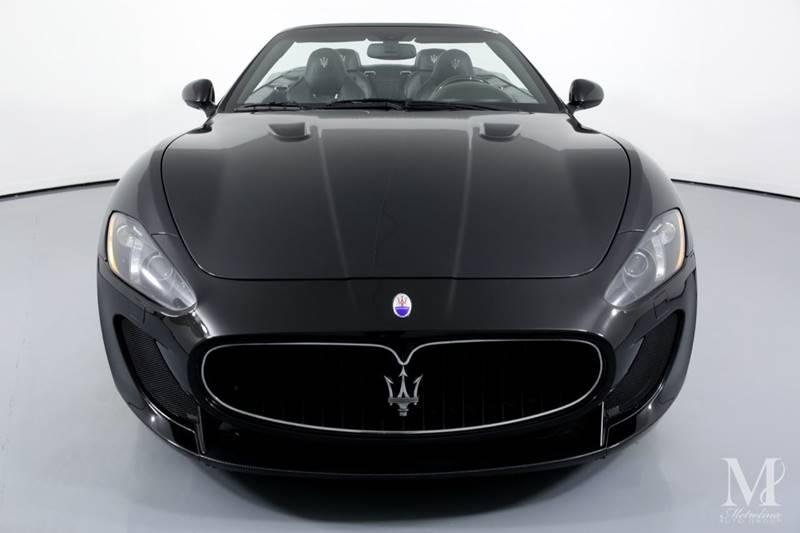 Used 2013 Maserati GranTurismo MC 2dr Convertible for sale Sold at Metrolina Auto Group in Charlotte NC 28217 - 4