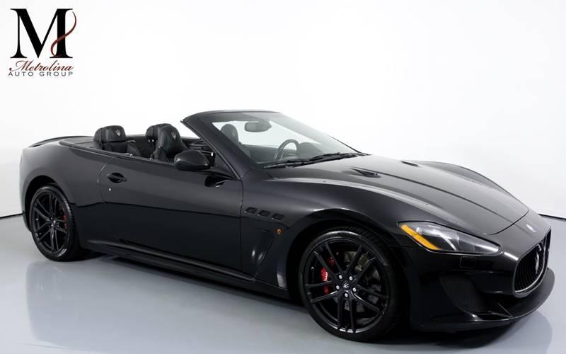 Used 2013 Maserati GranTurismo MC 2dr Convertible for sale Sold at Metrolina Auto Group in Charlotte NC 28217 - 1