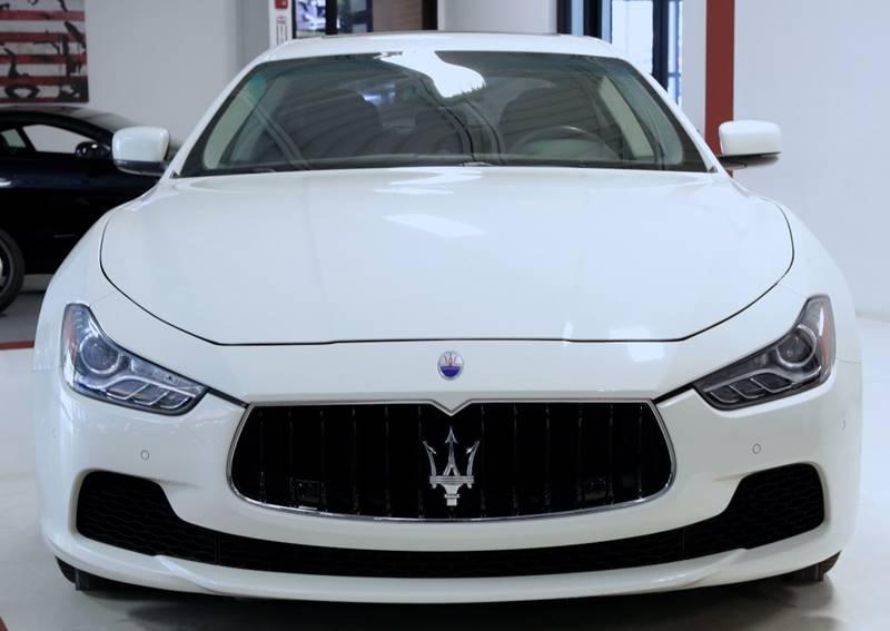 Used 2015 Maserati Ghibli S Q4 AWD 4dr Sedan for sale Sold at Metrolina Auto Group in Charlotte NC 28217 - 3