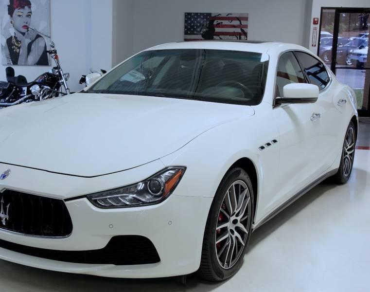 Used 2015 Maserati Ghibli S Q4 AWD 4dr Sedan for sale Sold at Metrolina Auto Group in Charlotte NC 28217 - 4