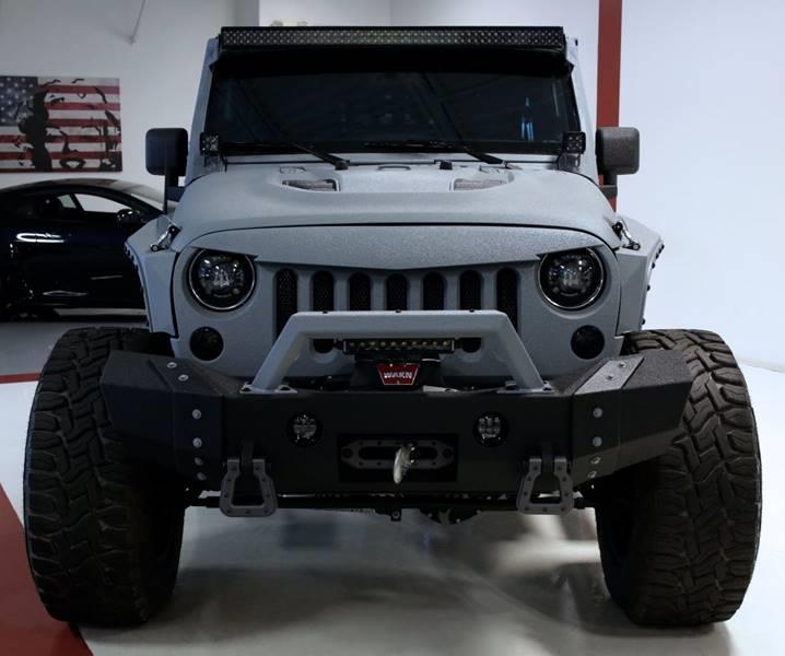 Used 2017 Jeep Wrangler Unlimited Rubicon 4x4 4dr SUV for sale Sold at Metrolina Auto Group in Charlotte NC 28217 - 4