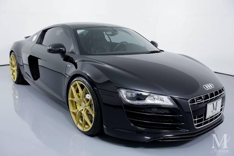 Used 2010 Audi R8 5.2 quattro AWD 2dr Coupe 6A for sale Sold at Metrolina Auto Group in Charlotte NC 28217 - 2