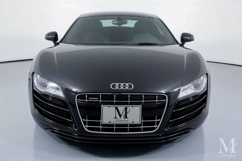 Used 2010 Audi R8 5.2 quattro AWD 2dr Coupe 6A for sale Sold at Metrolina Auto Group in Charlotte NC 28217 - 3