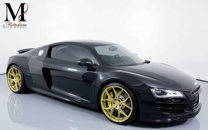 Used 2010 Audi R8 5.2 quattro AWD 2dr Coupe 6A for sale Sold at Metrolina Auto Group in Charlotte NC 28217 - 1