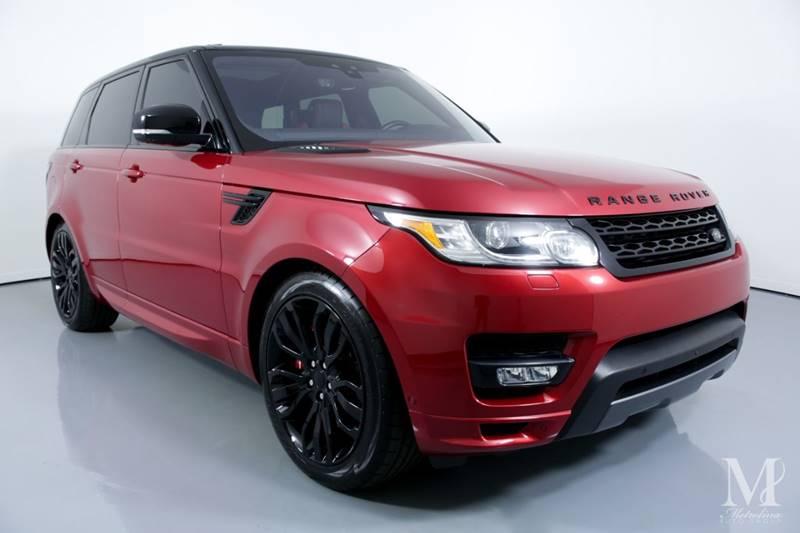 Used 2017 Land Rover Range Rover Sport Autobiography AWD 4dr SUV for sale Sold at Metrolina Auto Group in Charlotte NC 28217 - 2