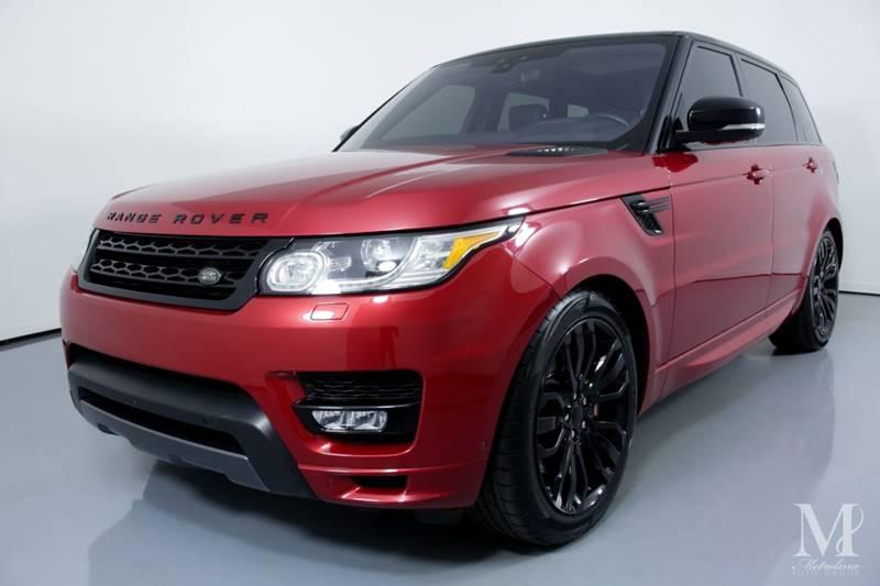 Used 2017 Land Rover Range Rover Sport Autobiography AWD 4dr SUV for sale Sold at Metrolina Auto Group in Charlotte NC 28217 - 4