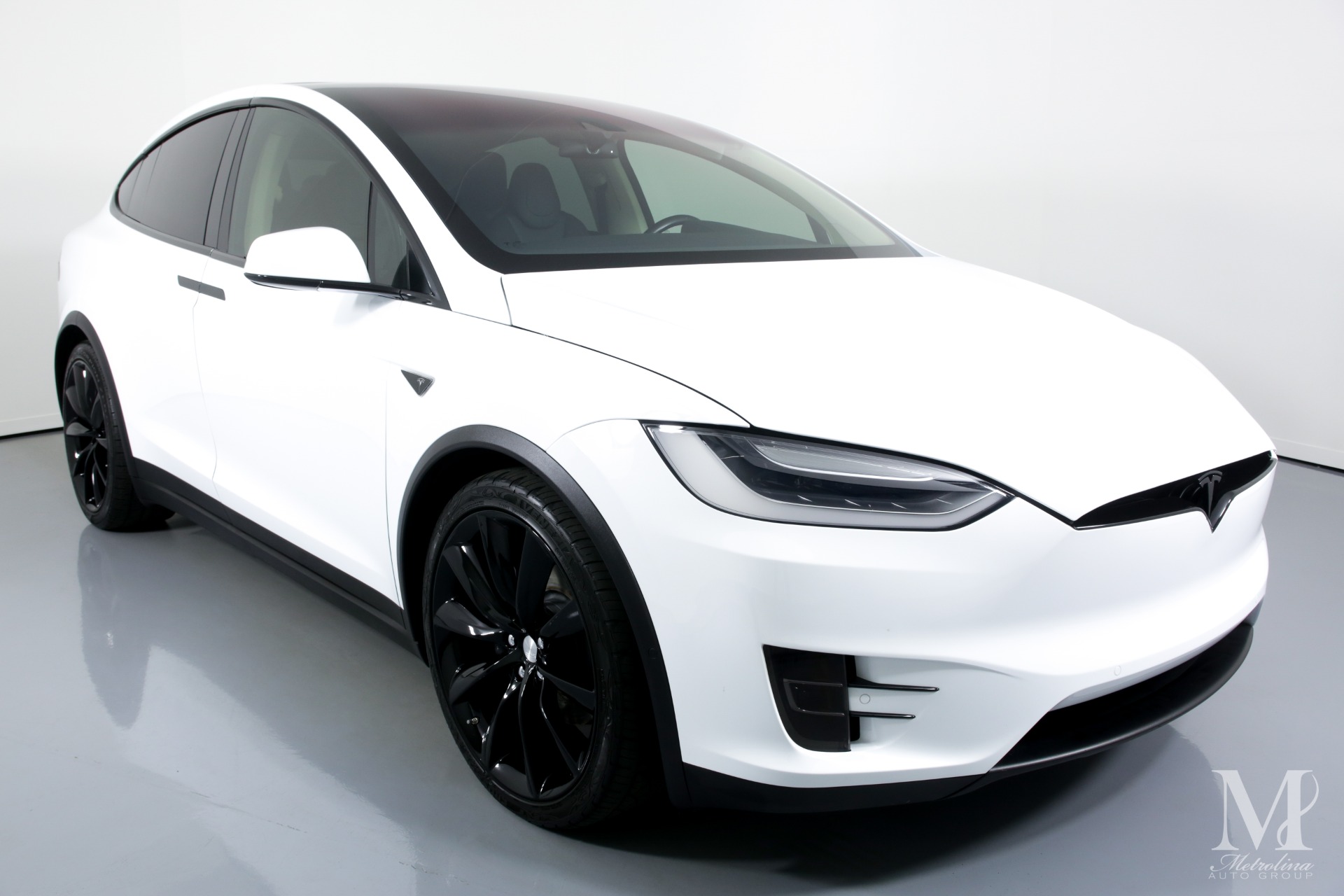Used 2016 Tesla Model X 75D AWD 4dr SUV for sale $69,996 at Metrolina Auto Group in Charlotte NC 28217 - 2