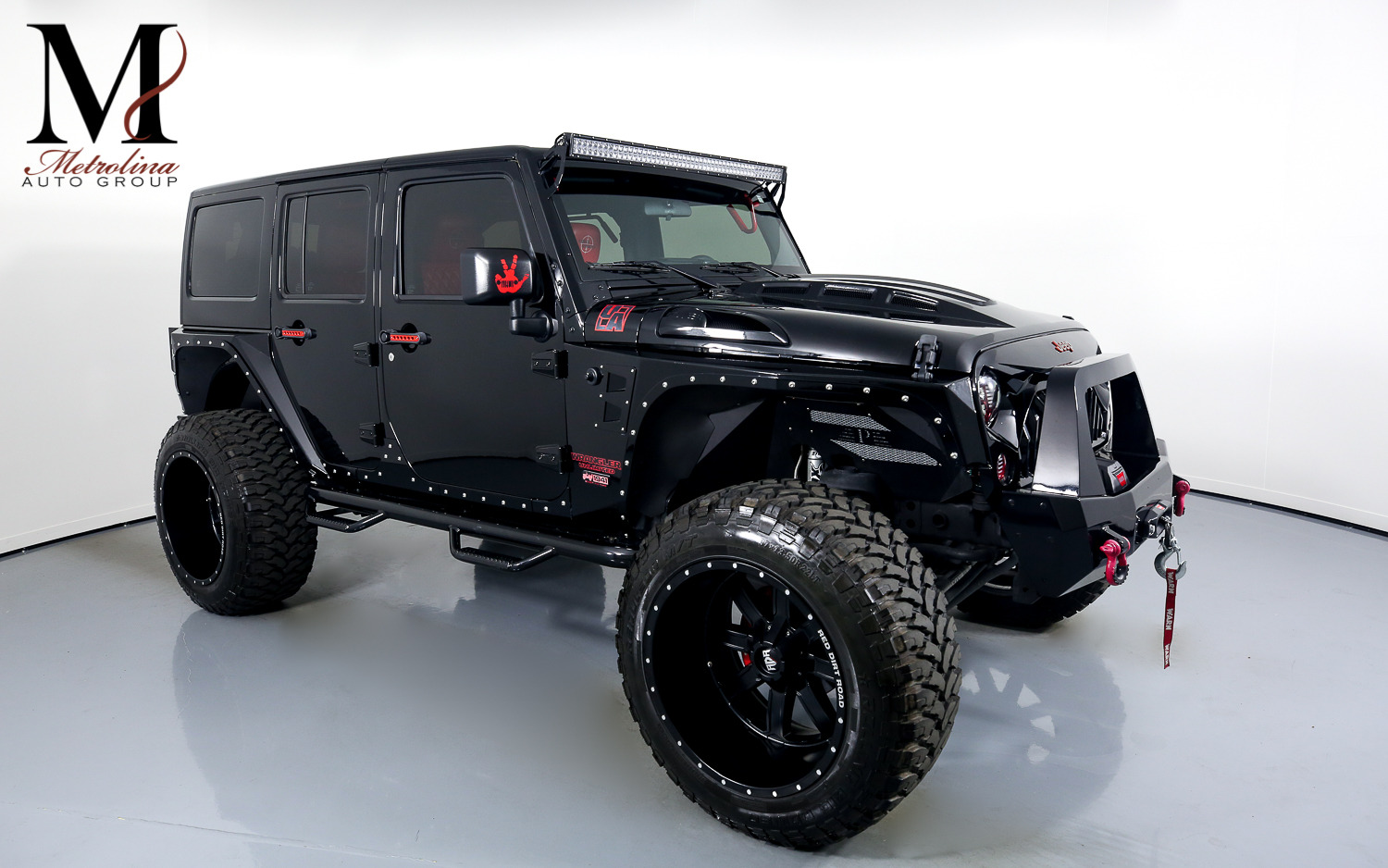 Used 2017 Jeep Wrangler Unlimited Sport 4x4 4dr SUV for sale Sold at Metrolina Auto Group in Charlotte NC 28217 - 1