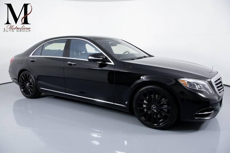 Used 2015 Mercedes-Benz S-Class S 550 4MATIC AWD 4dr Sedan for sale Sold at Metrolina Auto Group in Charlotte NC 28217 - 1