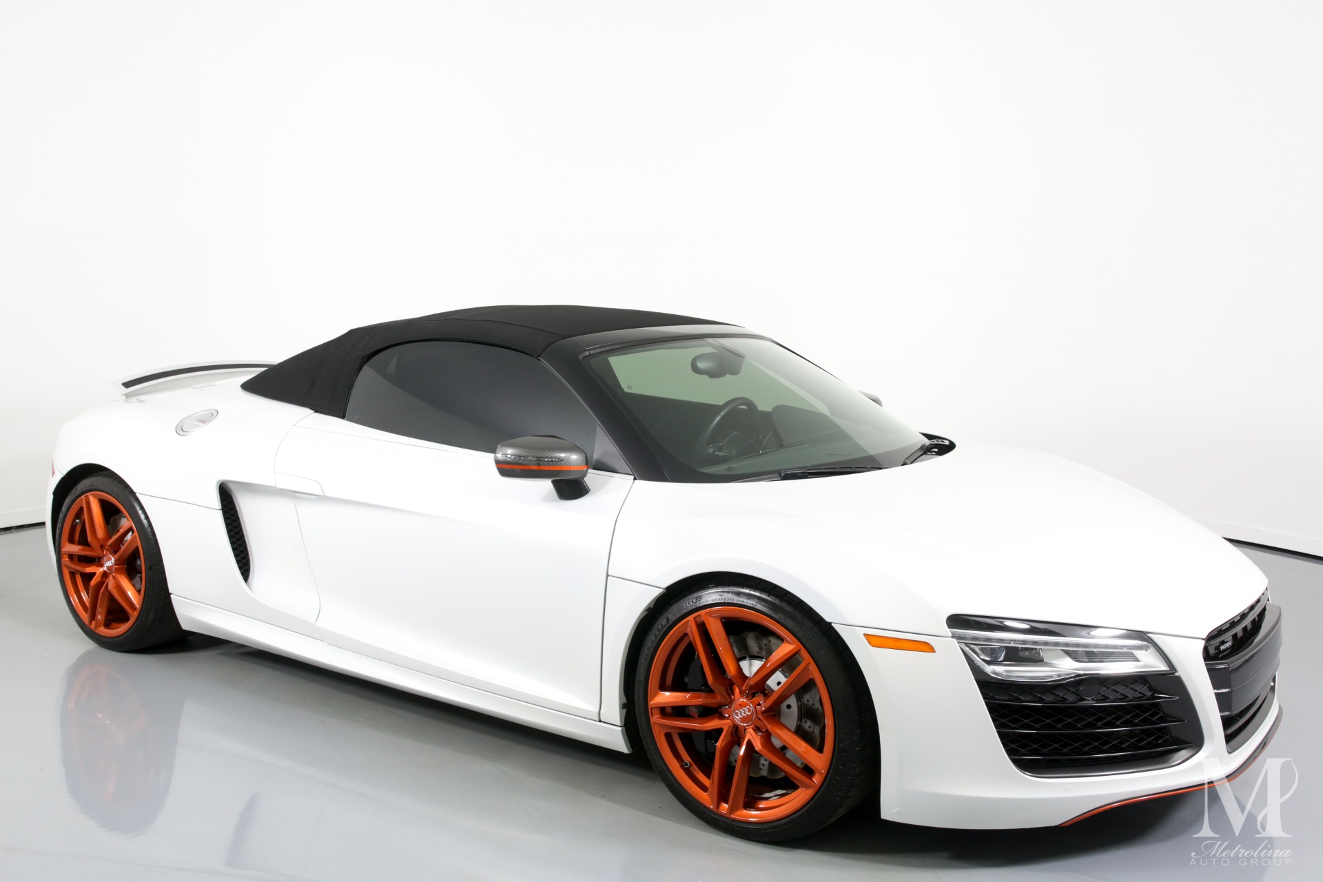 Used 2014 Audi R8 5.2 quattro Spyder for sale $86,996 at Metrolina Auto Group in Charlotte NC 28217 - 2