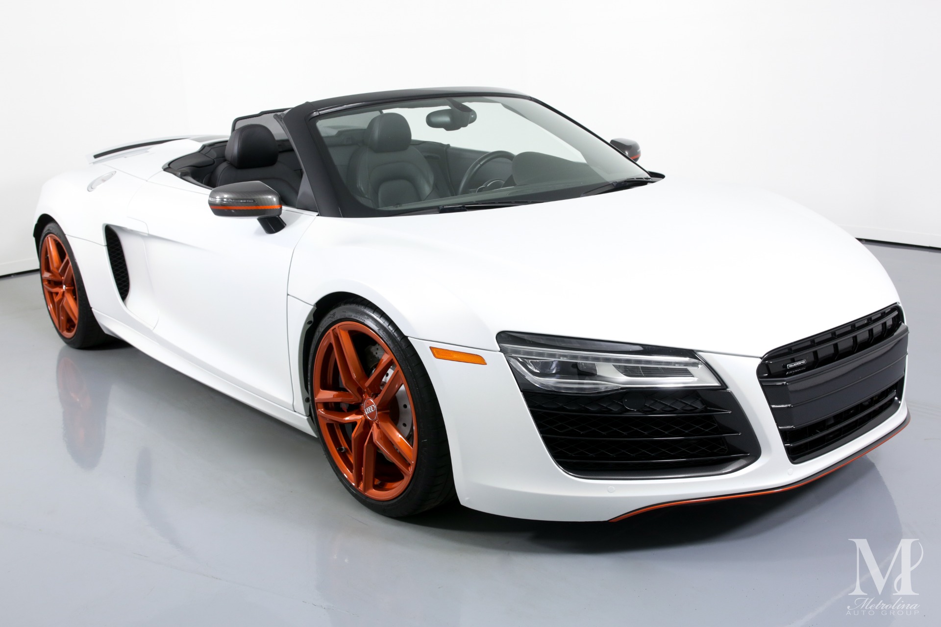 Used 2014 Audi R8 5.2 quattro Spyder for sale $86,996 at Metrolina Auto Group in Charlotte NC 28217 - 3