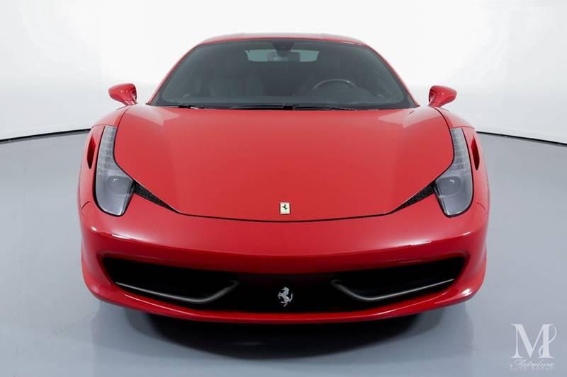 Used 2014 Ferrari 458 Italia Base 2dr Coupe for sale Sold at Metrolina Auto Group in Charlotte NC 28217 - 3