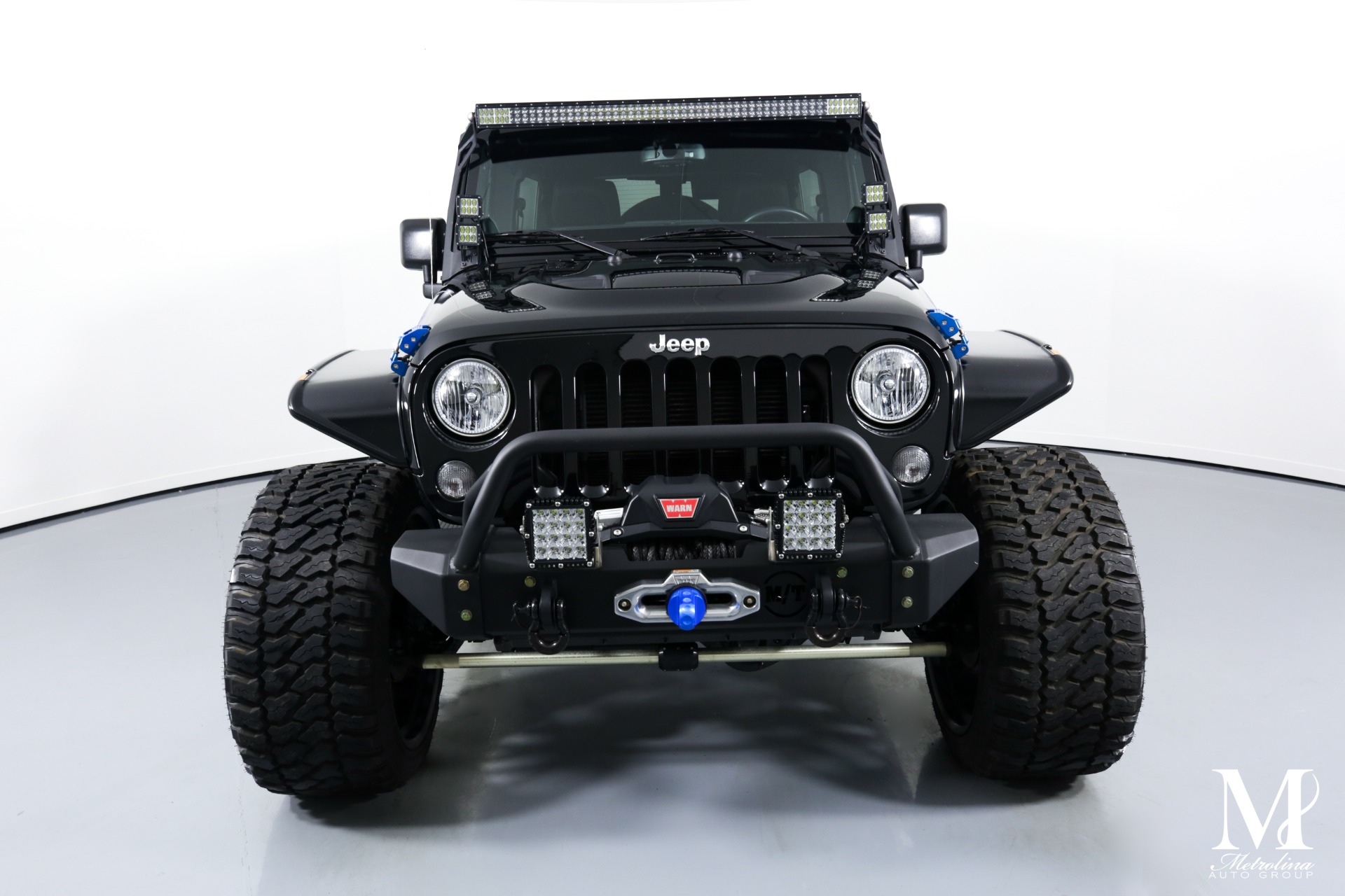 Used 2014 Jeep Wrangler Unlimited Rubicon for sale $46,996 at Metrolina Auto Group in Charlotte NC 28217 - 3