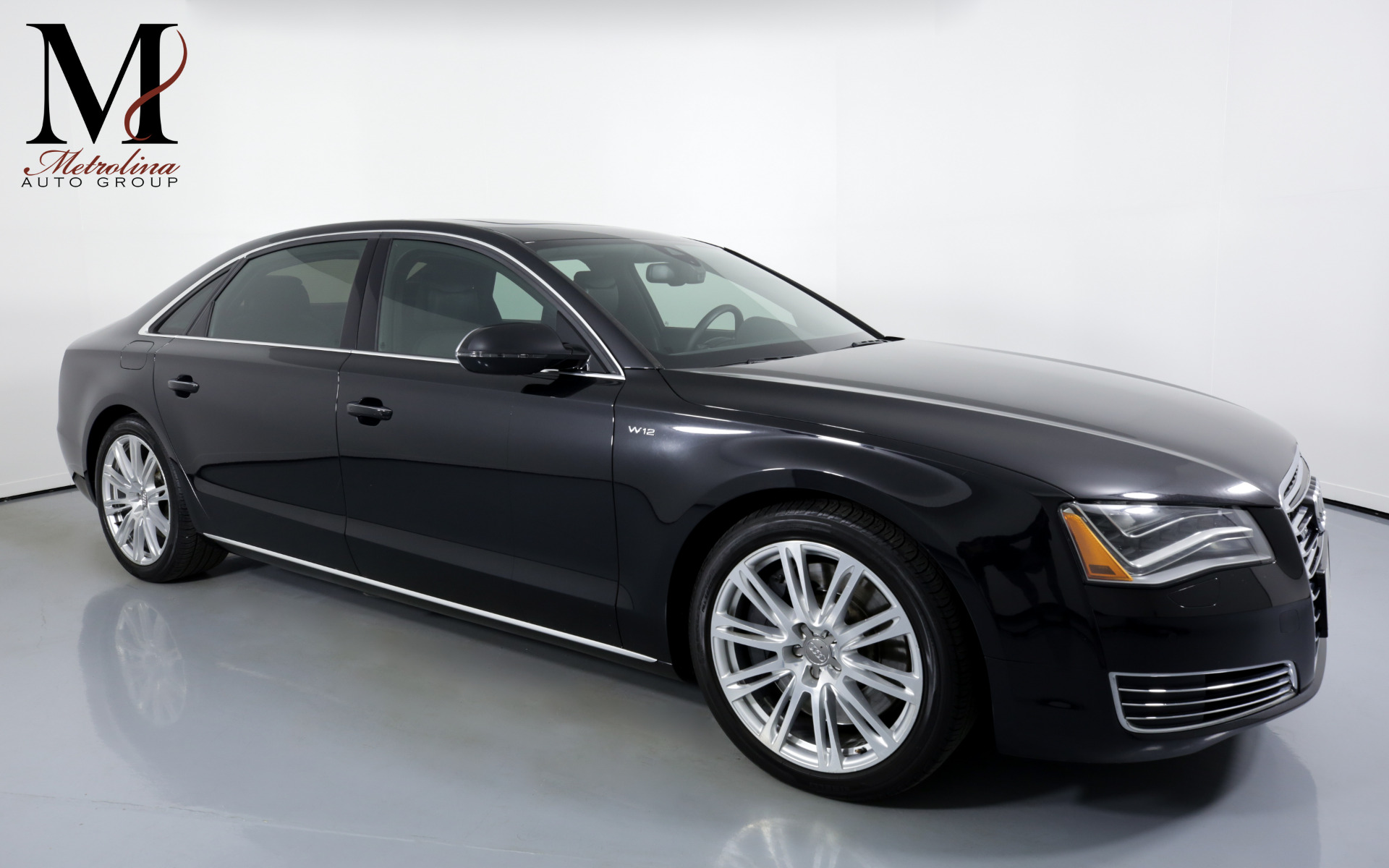 Used 2013 Audi A8 L W12 quattro for sale $38,996 at Metrolina Auto Group in Charlotte NC 28217 - 1