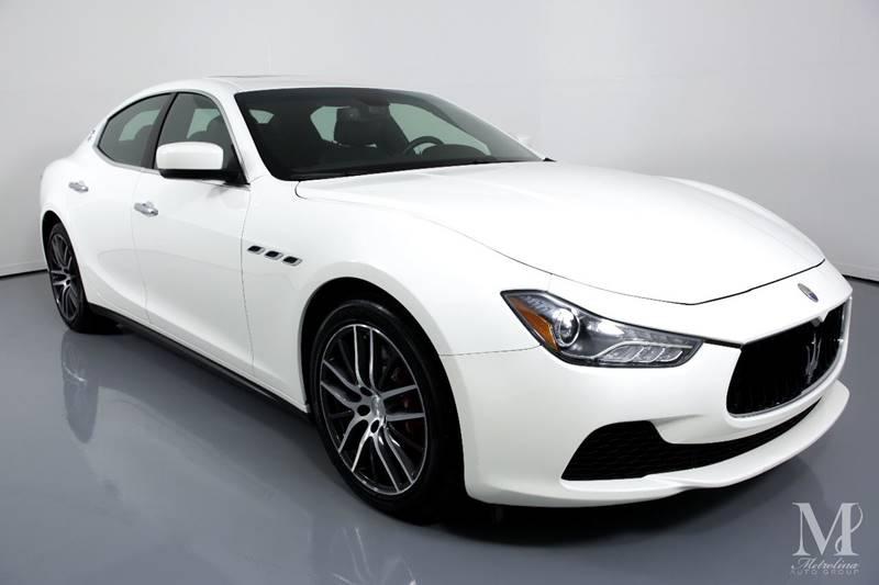 Used 2015 Maserati Ghibli Base 4dr Sedan for sale Sold at Metrolina Auto Group in Charlotte NC 28217 - 2