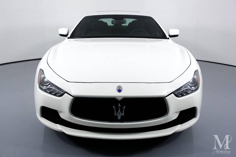 Used 2015 Maserati Ghibli Base 4dr Sedan for sale Sold at Metrolina Auto Group in Charlotte NC 28217 - 3