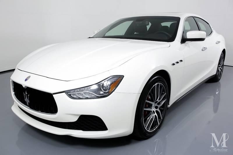 Used 2015 Maserati Ghibli Base 4dr Sedan for sale Sold at Metrolina Auto Group in Charlotte NC 28217 - 4