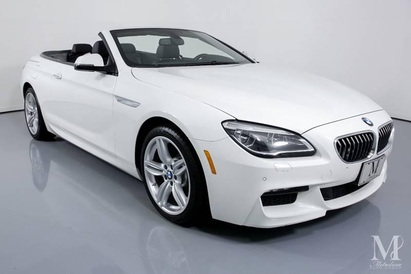 Used 2016 BMW 6 Series 640i xDrive AWD 2dr Convertible for sale Sold at Metrolina Auto Group in Charlotte NC 28217 - 3