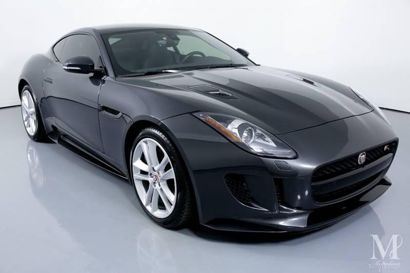 Used 2016 Jaguar F-TYPE S AWD 2dr Coupe for sale Sold at Metrolina Auto Group in Charlotte NC 28217 - 2