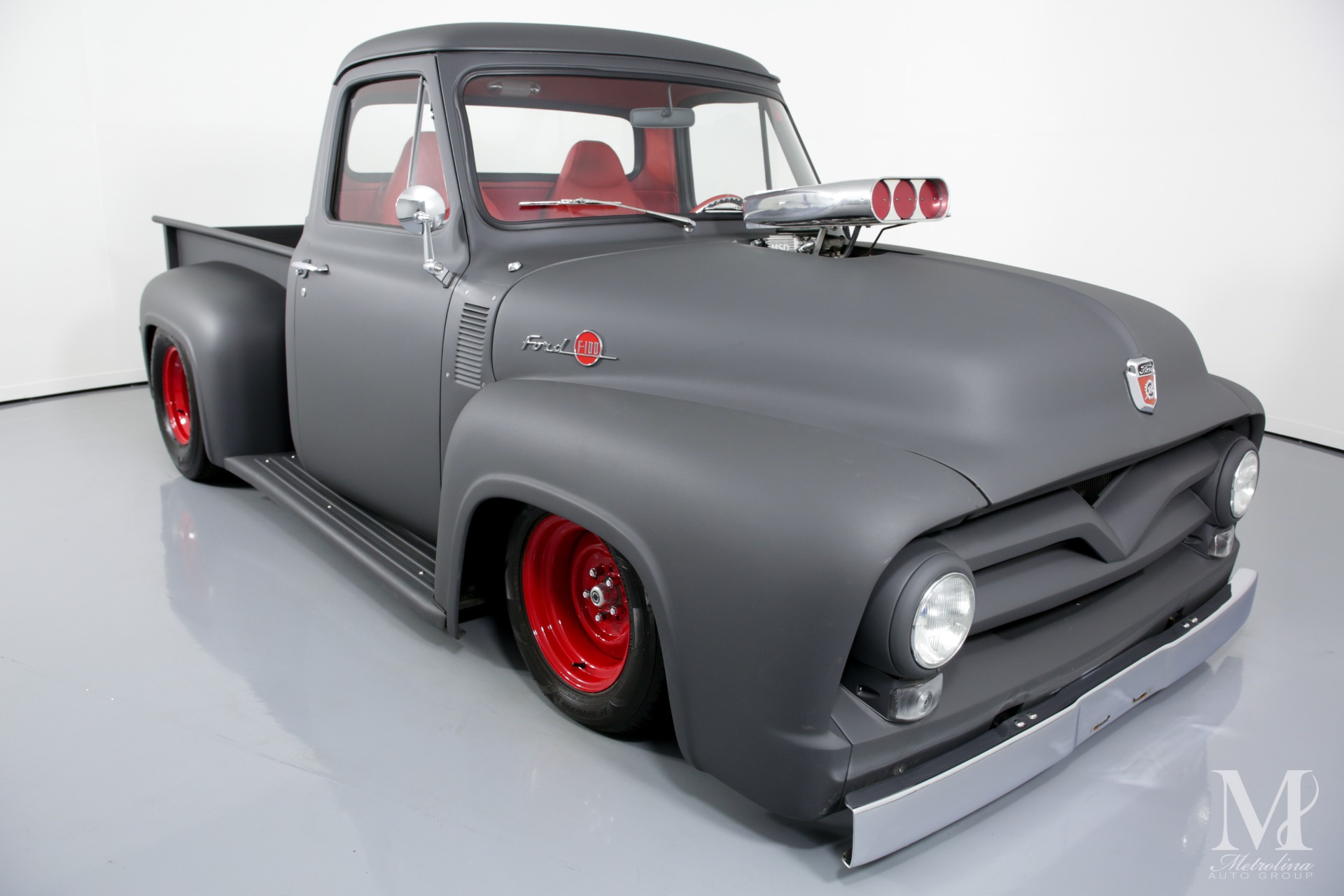 Used 1955 Ford F-100 for sale $99,996 at Metrolina Auto Group in Charlotte NC 28217 - 3
