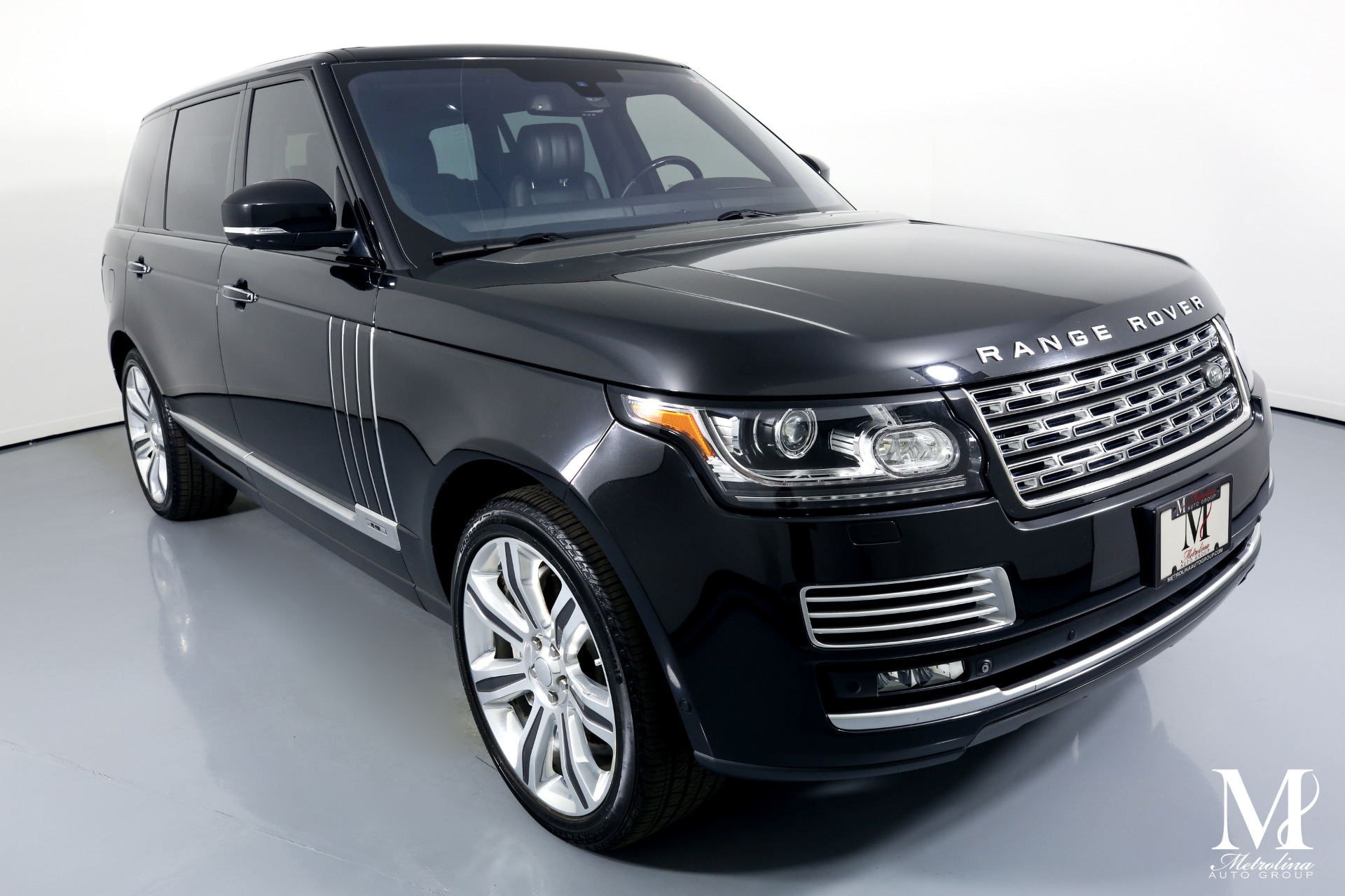 Used 2015 Land Rover Range Rover Autobiography Black LWB for sale $74,996 at Metrolina Auto Group in Charlotte NC 28217 - 2