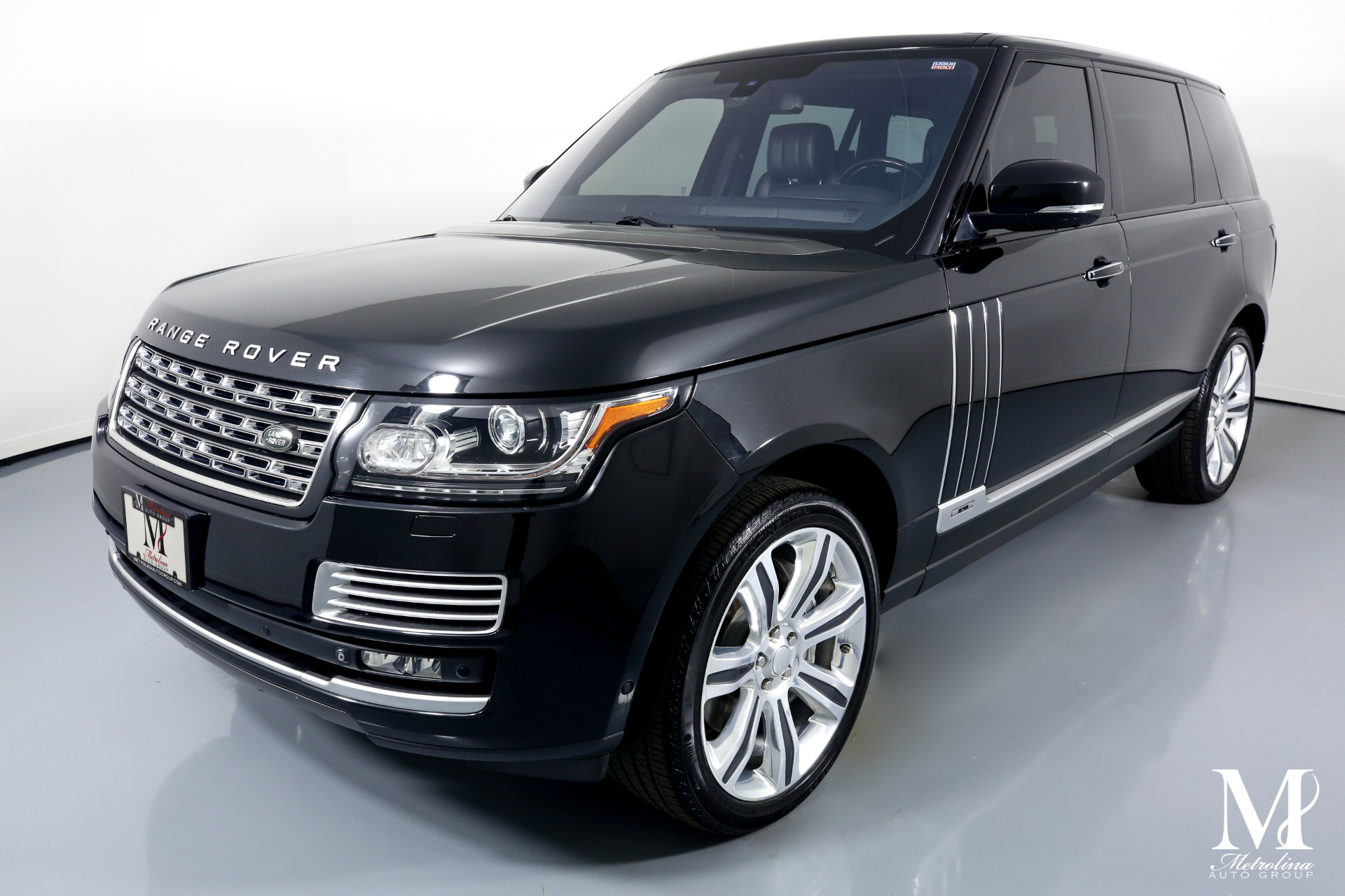 Used 2015 Land Rover Range Rover Autobiography Black LWB for sale $74,996 at Metrolina Auto Group in Charlotte NC 28217 - 4