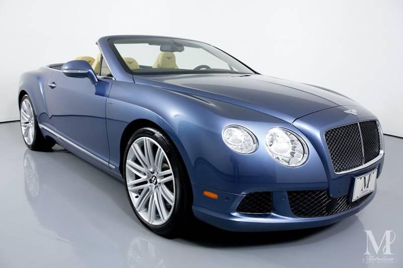 Used 2014 Bentley Continental GT Speed AWD 2dr Convertible for sale Sold at Metrolina Auto Group in Charlotte NC 28217 - 3