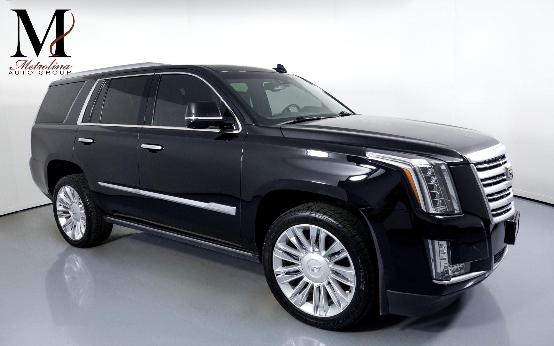 Used 2015 Cadillac Escalade Platinum for sale $39,996 at Metrolina Auto Group in Charlotte NC 28217 - 1