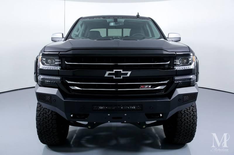 Used 2018 Chevrolet Silverado 1500 LTZ 4x4 4dr Crew Cab 5.8 ft. SB for sale Sold at Metrolina Auto Group in Charlotte NC 28217 - 3