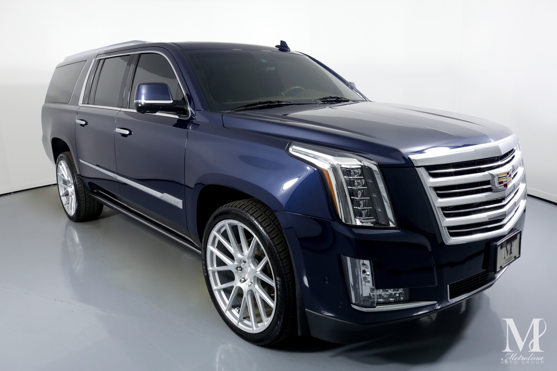 Used 2018 Cadillac Escalade ESV Platinum for sale $68,996 at Metrolina Auto Group in Charlotte NC 28217 - 2
