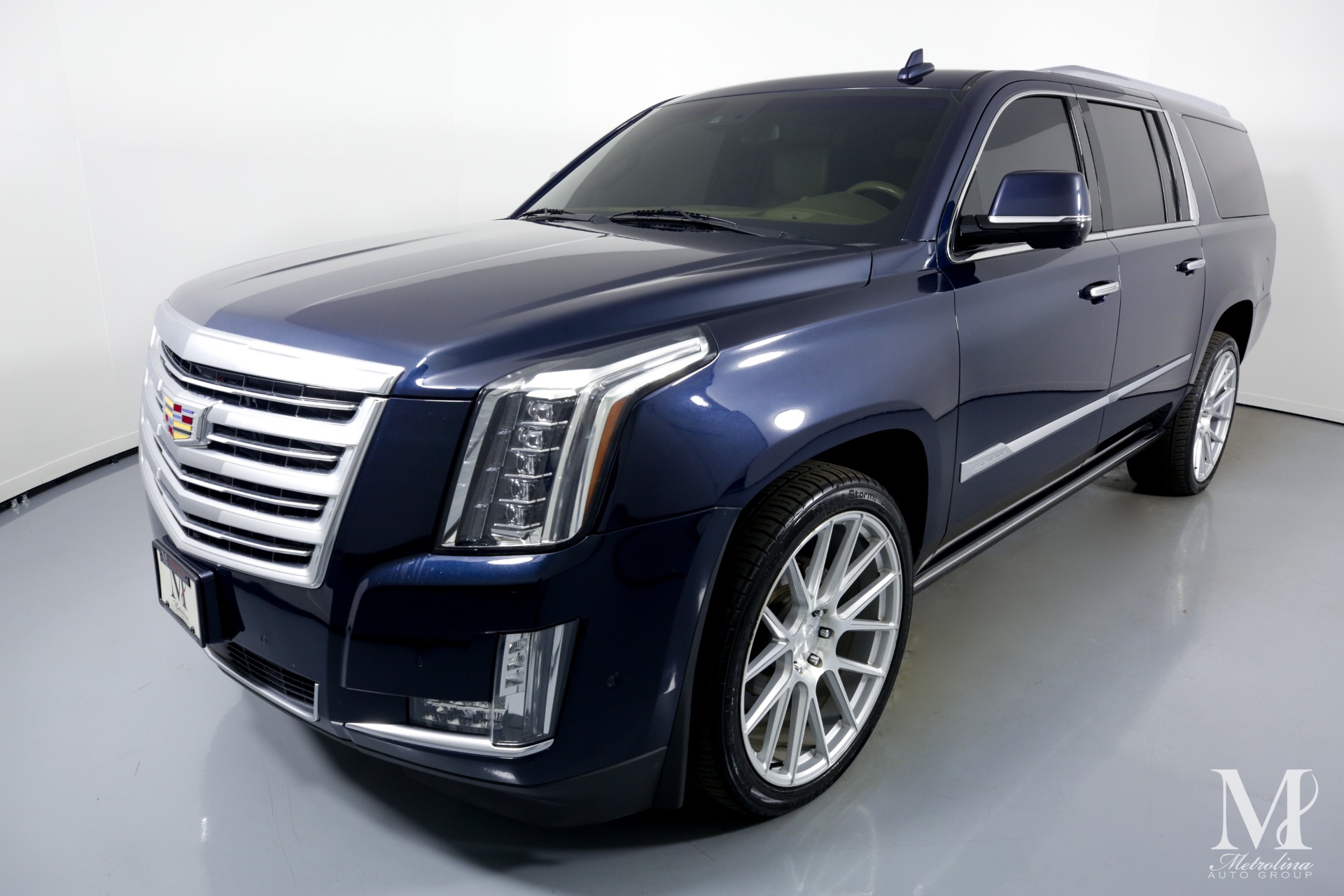 Used 2018 Cadillac Escalade ESV Platinum for sale $68,996 at Metrolina Auto Group in Charlotte NC 28217 - 4
