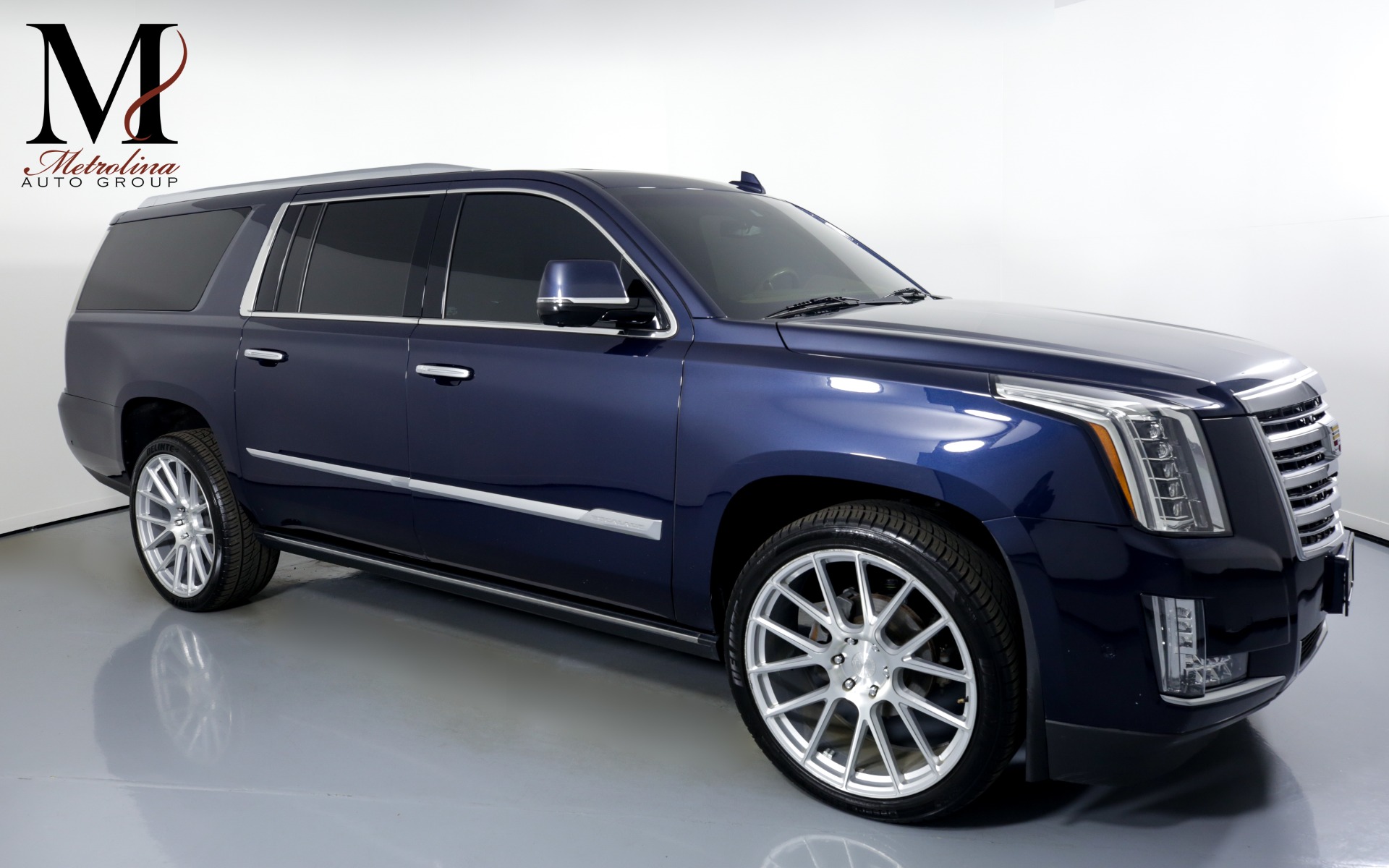 Used 2018 Cadillac Escalade ESV Platinum for sale $68,996 at Metrolina Auto Group in Charlotte NC 28217 - 1