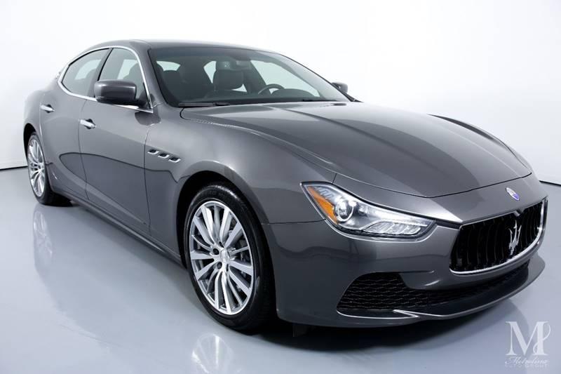 Used 2015 Maserati Ghibli Base 4dr Sedan for sale Sold at Metrolina Auto Group in Charlotte NC 28217 - 2